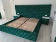 Army Green Square Bed (5x6 & 6x6) with Drawers - 2