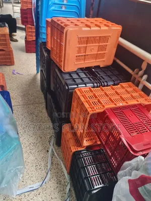 Kitchen Plastic Storage Crates - Brand New