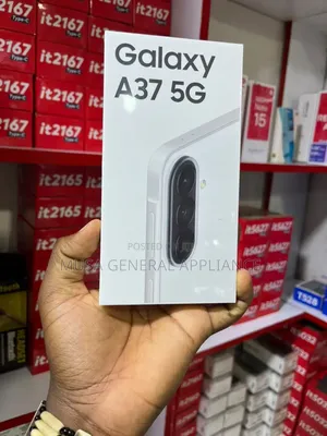New Samsung Galaxy A37 128GB Black