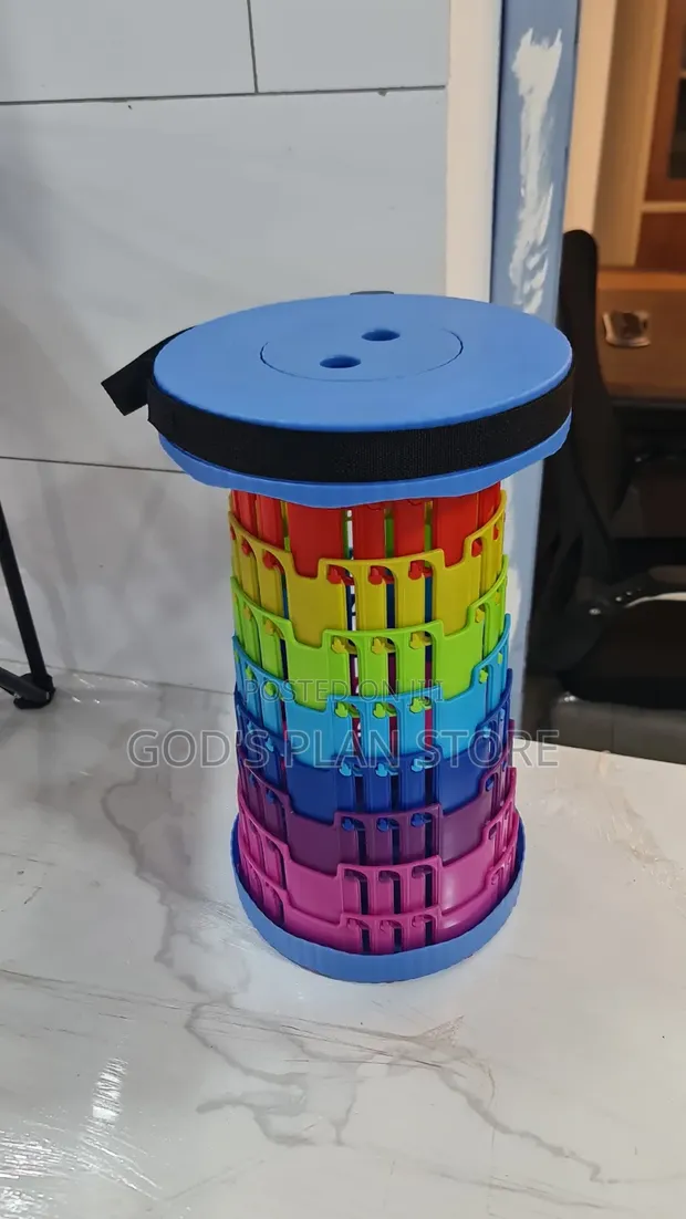 Adjustable Plastic Stools - Brand New - 1