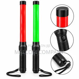 Red & Green Traffic Control Reflector Wands