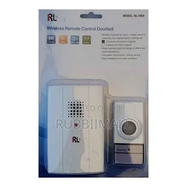 RL-3969 Wireless Remote Control Doorbell System - 1