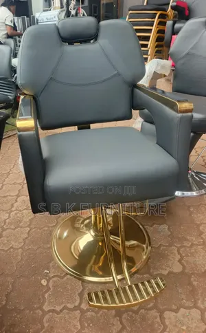 Brand New Gold Salon Chair