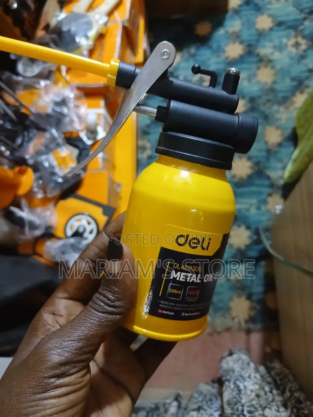 Metal Oil Can / Oil Pot - 1