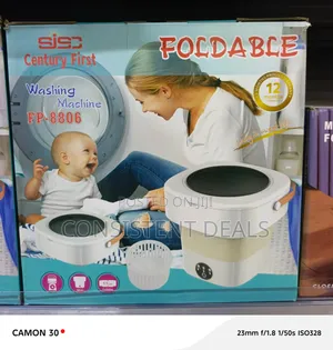 MAC Foldable Washing Machine - Brand New