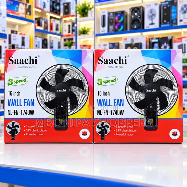 Saachi 16-Inch Wall Fan - Buy 1 Get 1 FREE - 1