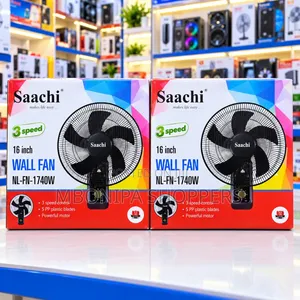 Saachi 16-Inch Wall Fan - Buy 1 Get 1 FREE