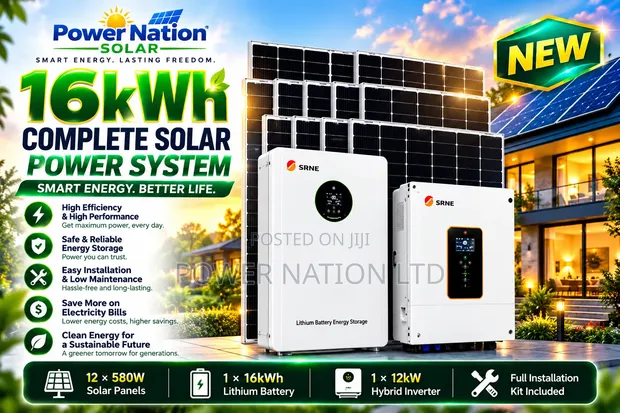 16kWh 48V Hybrid Solar System Full Kit - 1