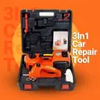5 Tonnes Multifunction Electric Hydraulic Car Jack & Impact Wrench Set - 1