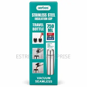 Aerbes 750ml Stainless Steel Vacuum Flask