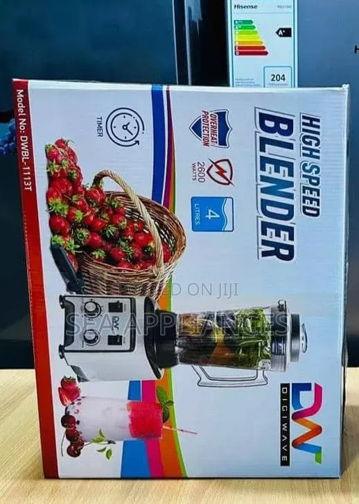 DW Commercial Blender - 2600W, 4L - 1
