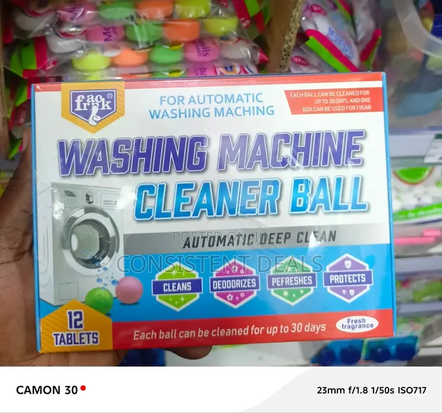 Frak Washing Machine Cleaner Balls (12 Tablets) - 1