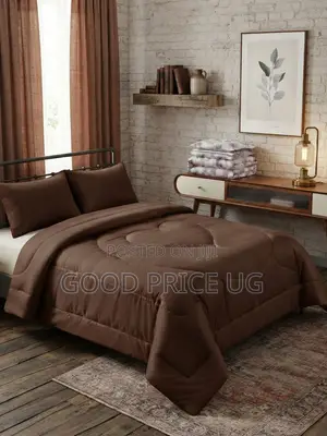 Chocolate Brown Comforter Set - Brand New