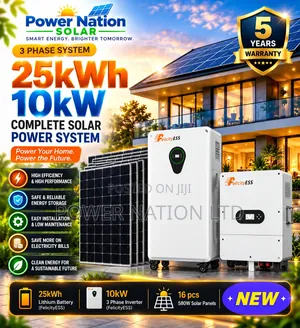 25kWh 48V Hybrid Lithium Solar System
