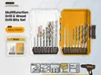 Ingco 16-Piece Multipurpose Drill Bit Set - 2