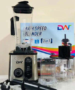 DW High Speed Blender 3-in-1 with Chopper & Spice Jugs