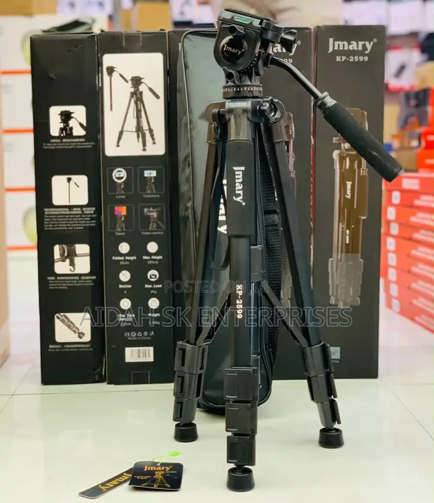 Jmary KP-2599 Professional Aluminum Tripod - 1