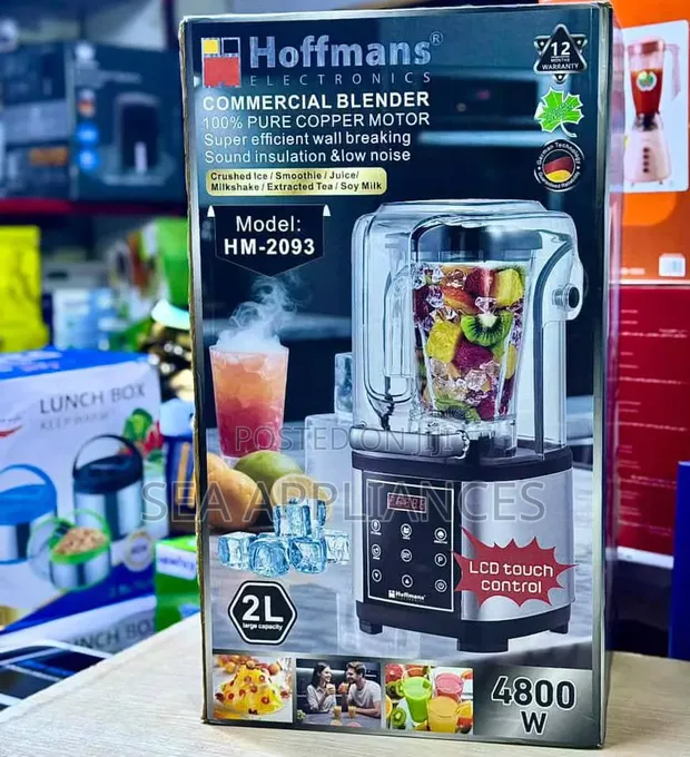 Hoffmans Commercial Blender 2L - 1