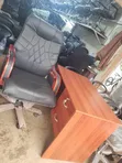 Executive Office Chair with Table - 1