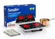 Sonifer SF-3051 Electric Cooker - 3600W Infrared Double Burner - 3