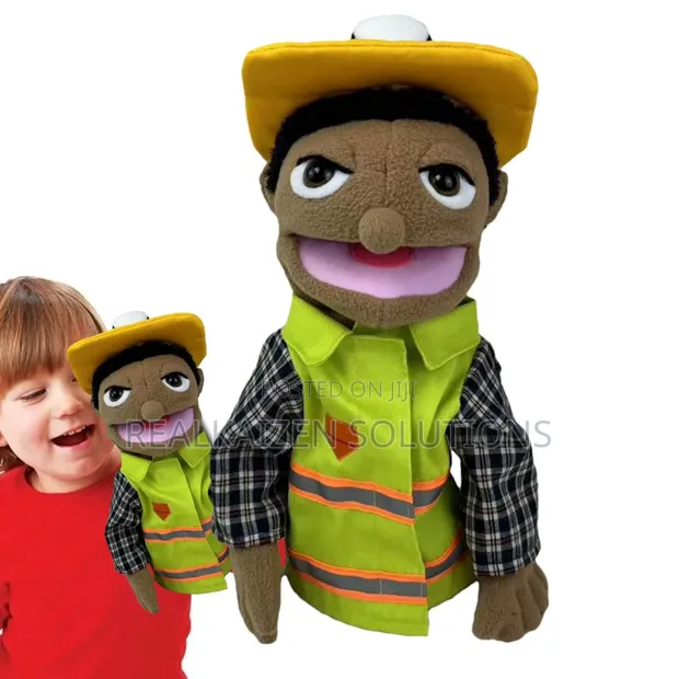 Soft Stuffed Hand Puppets - Realistic & Fun Characters - 1