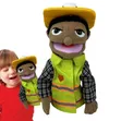 Soft Stuffed Hand Puppets - Realistic & Fun Characters - 1