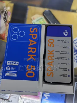 New Tecno Spark 50 128GB Black