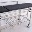 Emergency Stainless Steel Patient Transfer Trolley - 2