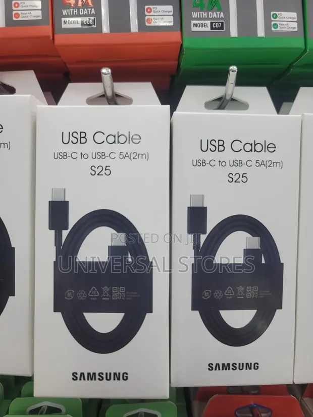 Samsung USB-C to USB-C 5A Charging Cable (2m) - 1