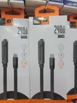 WLW 240W Type-C to Type-C Fast Charging Cable with Phone Stand - 1