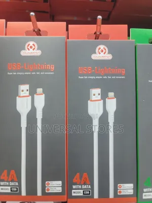 A+D C08 USB-Lightning Fast Charging Cable - White