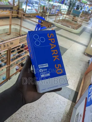 New Tecno Spark 50 128GB Black