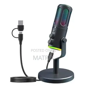 Condenser Microphone for Podcast, Gaming, Streaming