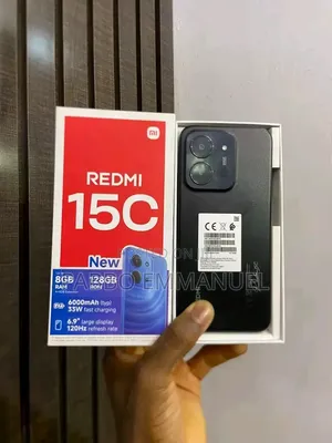 New Xiaomi Redmi 15C 4G 256GB Black