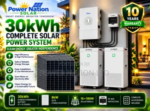 30kWh 48V Megasun Energy Hybrid Solar System Full Kit