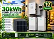 30kWh 48V Megasun Energy Hybrid Solar System Full Kit - 1