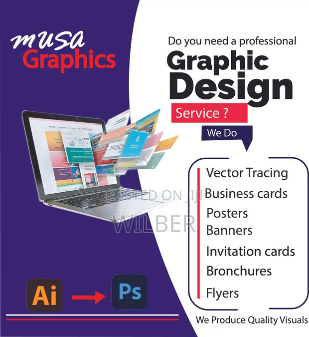 Professional Graphic Design Services: Posters, Flyers, Logos - 1