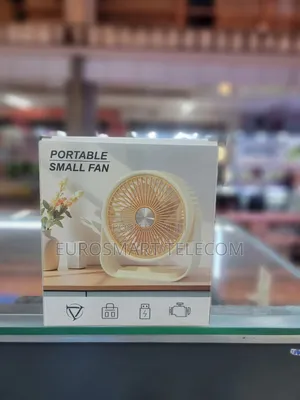 Portable Rechargeable Desktop Fan