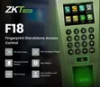 ZKTeco F18 Fingerprint Biometric Time Attendance & Door Access Control - 1