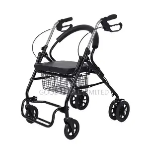 Adjustable Walking Frame with Chair