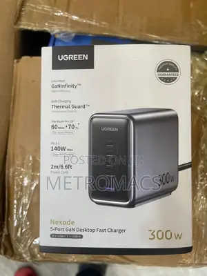UGREEN Nexode 300W 5-Port GaN Desktop Fast Charger