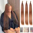 Bone Straight Human Hair Braids - 2