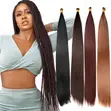 Bone Straight Human Hair Braids - 3