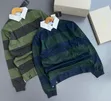 Long Sleeve Strip Casual Shirts - 2