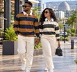 Long Sleeve Strip Casual Shirts - 3