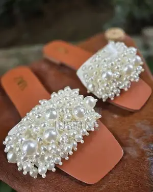 Fancy Beads Sandals - Multicolor