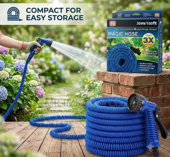 30m Expandable Garden Hose Pipe - 1
