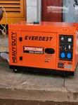 Everbest Heavy Duty Silent Diesel Generator 5.5kVA - 5