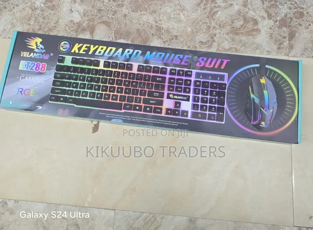 KT288 Wired Gaming Keyboard Mouse Suit - 1