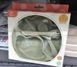 Silicone Baby Feeding Tableware Set - Sage Green - 1
